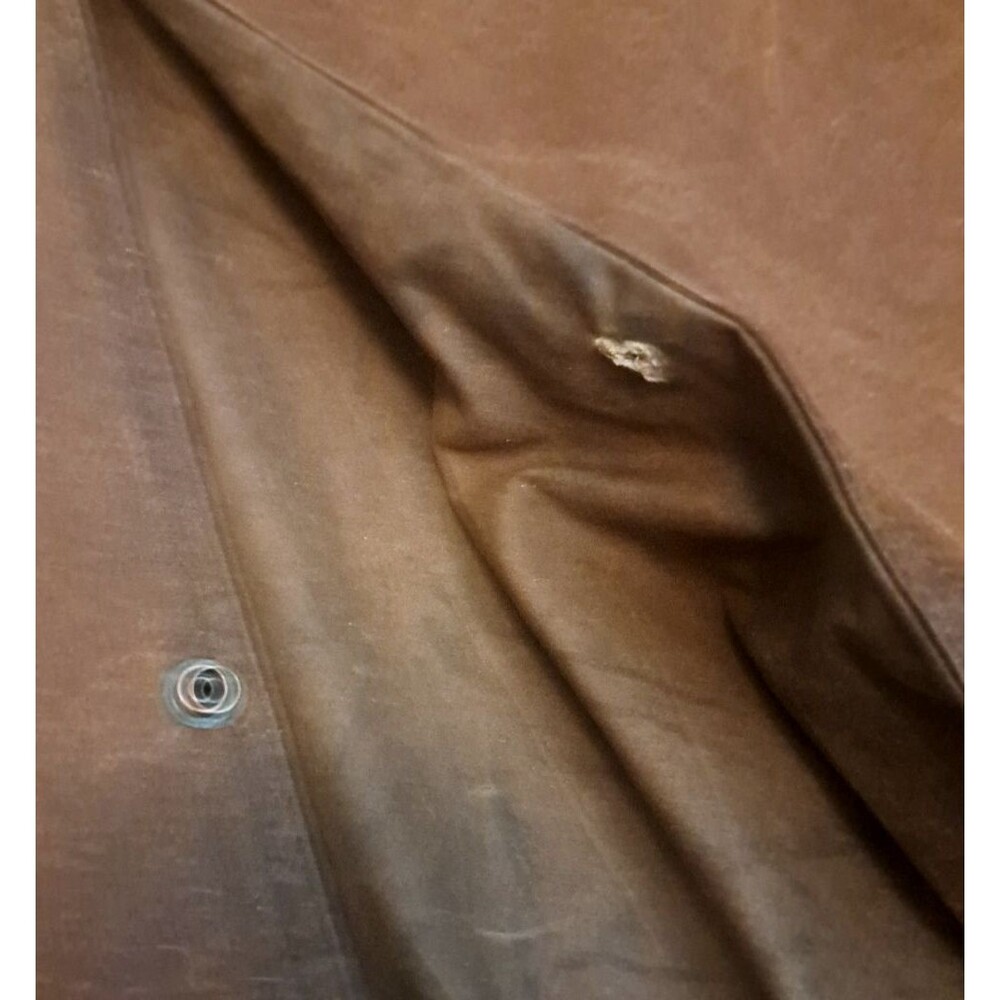 Vintage Womens Driza Bone Riding Coat Equestrian Waterproof Brown Australia 4 - Picture 10 of 11